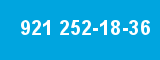 921 252-18-36 921 252-18-36